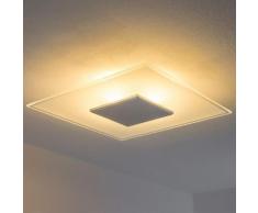 Dimmbare LED-Deckenleuchte Lole aus Glas