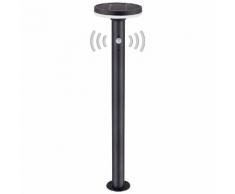 Eliano - schwarze LED-Solarlampe m. Sensor