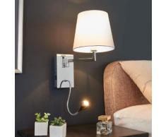 Rasmus - Wandleuchte mit LED-Leselampe