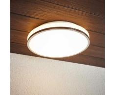 Lyss - LED-Bad-Deckenleuchte mit Chromrand