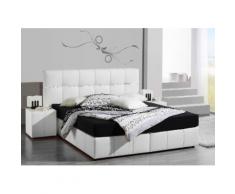 Inosign Boxspringbett, 180/200 cm, weiß, Tonnentaschen-Federkernmatratze, Härtegrad 3