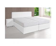 Inosign Boxspringbett, Bonnell-Federkernmatratze, weiß, Härtegrad 2