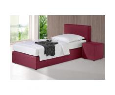 Inosign Boxspringbett, 7-Zonen-Kaltschaummatratze, rot, Härtegrad 2