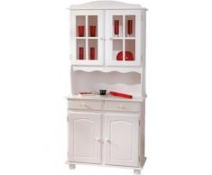"Massivholz Buffet -Schrank "Granny" B 88 cm, H198 cm weiß"
