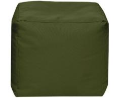 Sitzhocker CUBE SCUBA, 40 x 40 cm, oliv khaki