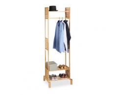 "Garderobenständer "Walnuss" beige"