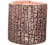 Sitzhocker, DotCom, 50 cm, WOOD braun