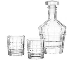 "3tlg. Whiskyset "Spiritii" mit Karaffe farblos"