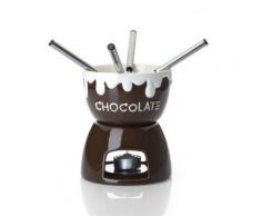 "7-tlg. Schokoladenfondue-Set "Bobby Brown" braun"