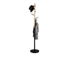 Garderobenständer, H180 cm schwarz