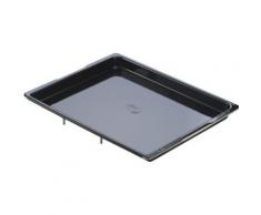 Emaille Herd-Backblech verstellbar, 33x41-53 cm schwarz