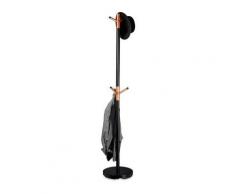 Garderobenständer, H175 cm schwarz