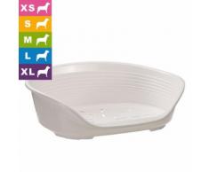 Ferplast Hundekorb Siesta Deluxe weiß - L 70,5 x B 52 x H 23,5 cm (Größe 6)
