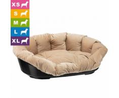 Ferplast Hundekorb Sofà mit Bezug - L 49 x B 36 x H 17,5 cm