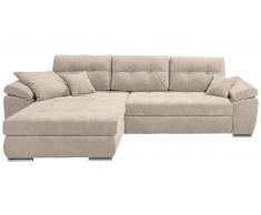 JUSTyou Florida Ecksofa Creme