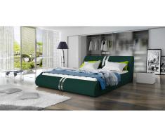 JUSTyou Maipo Polsterbett Dunkelgrün 160x200