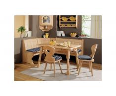 JUSTyou Bergino Essgruppe Massiv Fichte Rosner | Blau