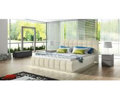JUSTyou Arete Polsterbett Creme 140x200 ohne LED