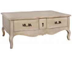 JUSTyou Venezia Couchtisch Birke Beige