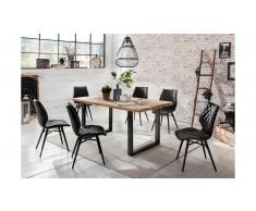 JUSTyou Phanes Essgruppe Balkeneiche Schwarz