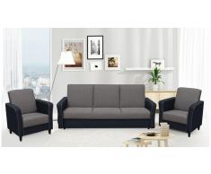 JUSTyou Laguna Polstergarnitur Blau Grau I