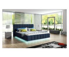 JUSTyou PRATO Polsterbett 210x226x105 cm Blau