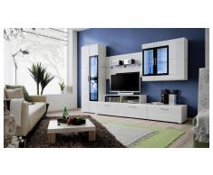 JUSTyou KRINE II Wohnwand 182x270x45 cm Weiß