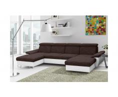 JUSTyou Magic Wohnlandschaft Weiß Braun