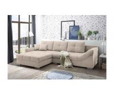 JUSTyou Oklahoma Ecksofa Links Creme