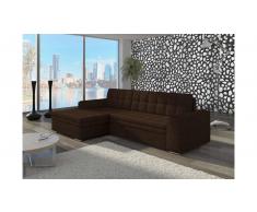 JUSTyou Conforti Schlafsofa 165x270x80 cm Braun