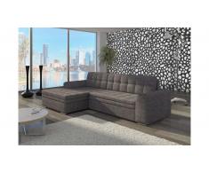 JUSTyou Conforti Schlafsofa 165x270x80 cm Grau