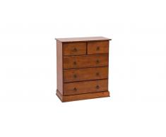JUSTyou Boston Kommode Kirsche 100x45x86 cm