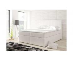 JUSTyou Alicie Boxspringbett 126x160x200 cm Weiß