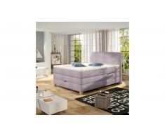 JUSTyou Agon Boxspringbett Helllila 100x200