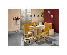 JUSTyou Foggia II Essgruppe Sonoma Eiche | Gelb