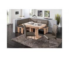 JUSTyou Dodecanese Essgruppe Sonoma Eiche | Grau