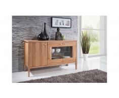 JUSTyou Ganymede Kommode Massivholz Wildeiche