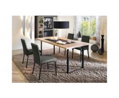 JUSTyou Folke Essgruppe Sanremo Eiche | Anthrazit