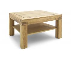 JUSTyou Isabella Couchtisch Wildeiche 95x95 cm