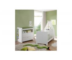 JUSTyou Olinda Kinderzimmer-Set Weiß