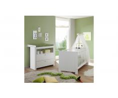 JUSTyou Olinda Kinderzimmer-Set Weiß