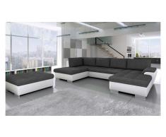 JUSTyou TOKIO MAXI Wohnlandschaft Weiß Grau