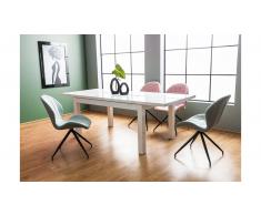 JUSTyou Liberi Ausziehtisch 76x90x150-220 cm Weiß