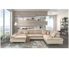 JUSTyou Colima XL Wohnlandschaft Rechts Cappuccino