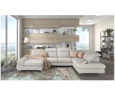 JUSTyou Colima XL Wohnlandschaft Rechts Creme