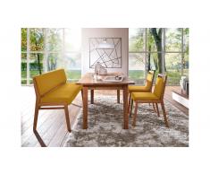JUSTyou Clarens-P Essgruppe Massiv Wildeiche Gelb