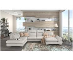 JUSTyou Colima XL Wohnlandschaft Links Creme