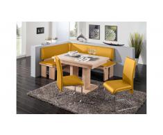 JUSTyou Dodecanese Essgruppe Sonoma Eiche | Gelb