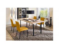 JUSTyou Folke Essgruppe Sanremo Eiche | Gelb
