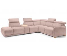 JUSTyou Elisea Wohnlandschaft Struktur fein PIK Rosa